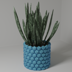 untitled.png Fichier STL hexagone Pot・Objet imprimable en 3D à télécharger, DinuSuciu