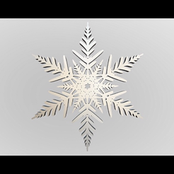 IMG_9297.png Télécharger fichier STL Flocon de neige • Modèle à imprimer en 3D, MeshModel3D