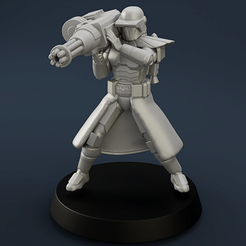 My-project-1-2023-03-26T171207.798.png Archivo STL STAR WARS LEGION: Neo Cruzado Mandaloriano - Chaingun・Modelo para descargar e imprimir en 3D