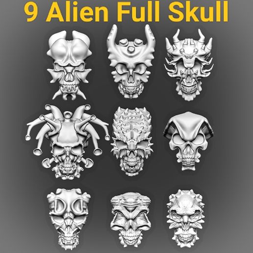 IMG_20220824_003938.jpg 35 Cráneo completo, cráneo tipo Alien, cráneo divertido, cráneo de expresión normal