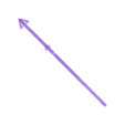 250MM ARROW.stl Rubber Band Crossbow