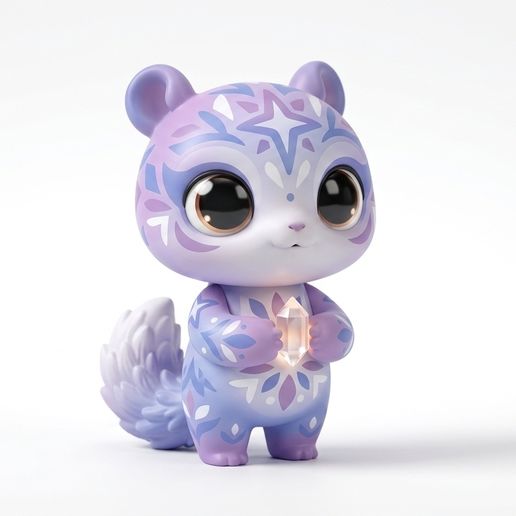 Moki – Original Fantasy Creature | Cute Art Toy | 3D Printable