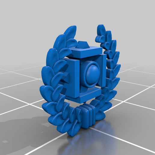 Laurel_crown_with_Jewelled_cross.png Space Mairine Veteran Iconography