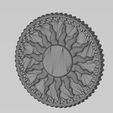 wf0.jpg Notched sun relif coin 3D print model
