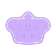 2.stl COOKIE CUTTER crown