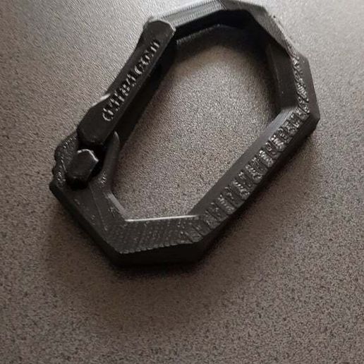 折纸卡环 by ddf3d.com