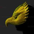 default.155.jpg Squid Game Mask - Vip Eagle Mask Cosplay 3D print model