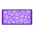 Abstract_008_50x25mm_rect_base_hollow_PRINT.stl Bases carrées et rectangulaires - Texture abstraite 8 (20-150mm) | Parfait pour les jeux de table Wargames & RPG's