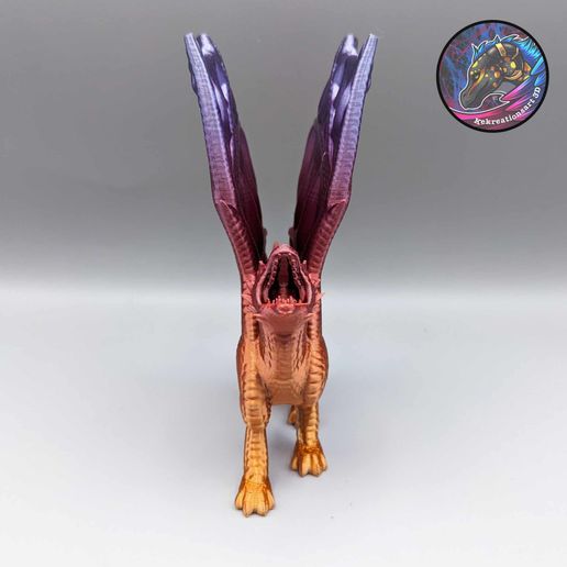 356571588_156077630826767_8859384584357410869_n.jpg Brüllender Drache Figur, Support Free
