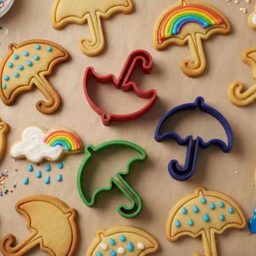 Umbrella Cookie Cutter