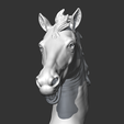 02.png Horse Head AM22 3D print model