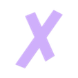 XM.stl STL file Letters and Numbers Indiana Jones Letters and Numbers | Logo・Model to download and 3D print