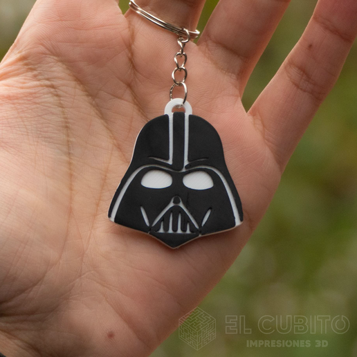⭐ DARTH VADER STAR WARS KeyChain Keychains・ STL File for ・Cults