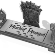 Slytherin-MM.png Hogwarts Wand Stand Base