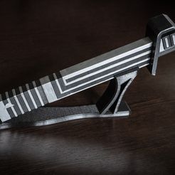 ANT05365.jpg STL file Darksaber from Star Wars・Template to download and 3D print