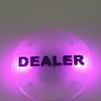 20210813_132503.jpg Casino Poker Texas Hold‘em / Omaha / Card Game Dealer Buttons with RGB led lights