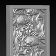 Decorative_panel_02.jpg Decorative panel fish 3D Model