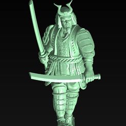 Screenshot_27.jpg STL file samurai 2 swords・3D print design to download, hellas3Dcreations