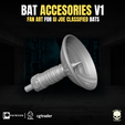 3.png Bat Arm Accesories Kit 3D printable File For Action Figures