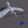 IMG_20190808_223607.png STL-Datei Bird key ring wall kostenlos・3D-druckbares Modell zum herunterladen, Rascof