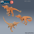 Long-Horn-Raptor.png Long Horn Raptor Set ‧ DnD Miniature ‧ Tabletop Miniatures ‧ Gaming Monster ‧ 3D Model ‧ RPG ‧ DnDminis ‧ STL FILE