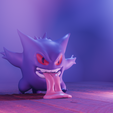 cel2.png Gengar Cellphone Stand