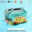 PhotoRoom_20230528_195757.jpeg Nintendo Switch Stand (OLED & Classsic) Kraken Monster Version