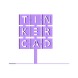 TinkerCad-Logo-Stand.stl TinkerCad Logo