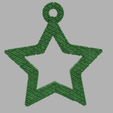 56.png Hollow christmas star X76