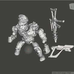 TRAG.jpg Файл STL TMNT VINTAGE GENERAL TRAGG・Дизайн 3D принтера для загрузки
