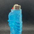 Blue Oblique.jpeg Octopus Bic Lighter Case