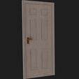 bedroom_door_render16.jpg Bedroom Door 3D Model