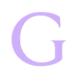G.stl Letras y Números ASSASSINS CREED | Logo
