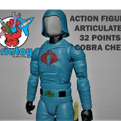 CRIATOY-COBRA.jpg Файл STL КОМАНДНАЯ КОБРА GI JOE ШАРНИРНАЯ 1/12 КЛАССИЧЕСКИЙ СТИЛЬ ИДЕАЛЬНО ПОДХОДИТ ДЛЯ ПЕЧАТИ НА СМОЛЕ.・Модель 3D-принтера для скачивания