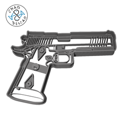 Call-of-duty-gun.png Archivo STL Pistola - Call Of Duty - Cortador de galletas - Fondant - Arcilla polimérica・Plan de impresora 3D para descargar