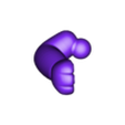 rabbit right hand.stl Flexi rabbit