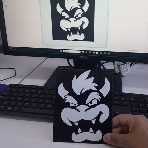 Bowser Decorative Painting / Wall art