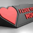 3.png I love you Mom❤️ Monoline ❤️ Mini Box ( decorative object )