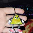IMG_20250809_201412.jpg 🔺💃 Dancing Triangle Meme Keychain – Multi-Color Print-in-Place