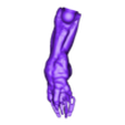 JOTUN_LOWERARM1.stl NECRONAUTS: Jotun action figure