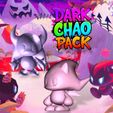 🔴-Dark-Pack-Shadow-Chao-Dark-Chaos-Chao.jpeg 🔴 Dark Chao Pack – HD Sonic Adventure 2 3D Print Model Bundle