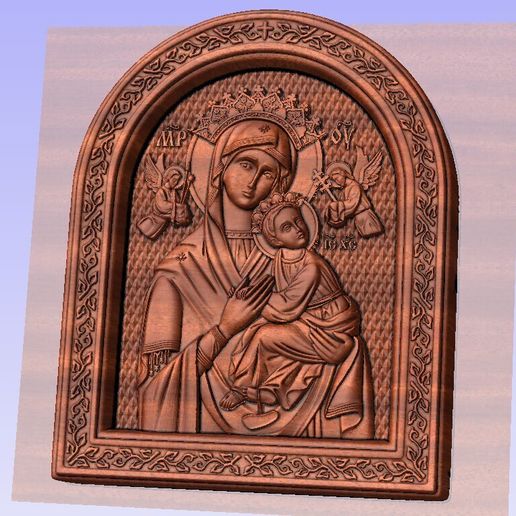 Mary and THE BIRTH OF CHRIST STL CNC