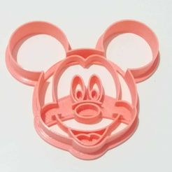 Foto mickey cara.jpeg MICKEY MOUSE COOKIE CUTTER