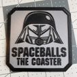 Spaceballs.jpg Fichier STL gratuit Spaceballs le coaster・Objet pour impression 3D à télécharger, nerdyviews