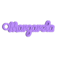 NameTag - Margareta.stl Porta-chaves Fancy Name Tag - Margareta
