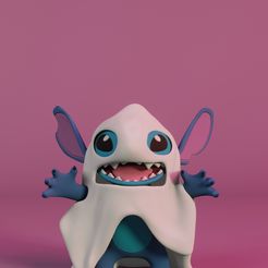 Stitch-Ghost.jpg Fichier STL Stitch Ghost・Modèle à télécharger et à imprimer en 3D