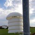 image.png solar radiation shield, modular Stevenson Screen; TX 22 Technoline weather box
