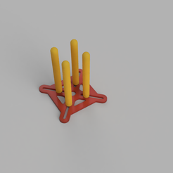 Paracord_1.png Fichier STL Support réglable pour paracorde・Modèle imprimable en 3D à télécharger