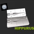 hippurus.png Hippurus" soft lure mold