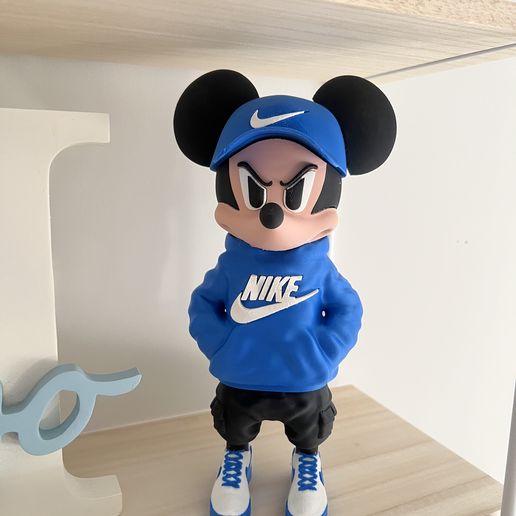 🐁 Arte de leque Mickey Mouse Urban Vibes pronta a imprimir